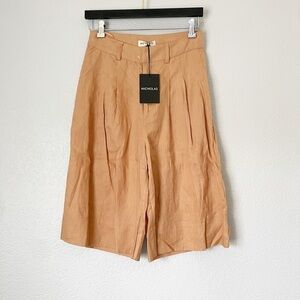 NWT NICHOLAS Delfina Short Linen In Twig